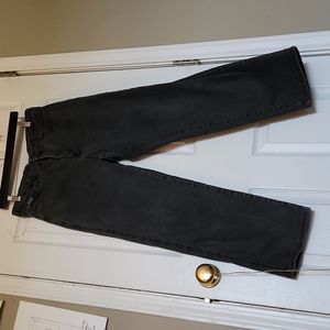 Woman Lee Black Wide Leg Jeans